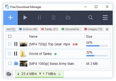 Free Download Manager 5 - Chương trình download miễn phí